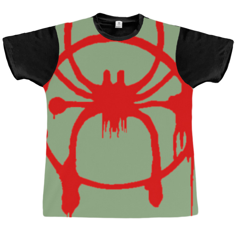 Miles Morales Crest Graphic T-shirt by tarabadroeseg | Artistshot