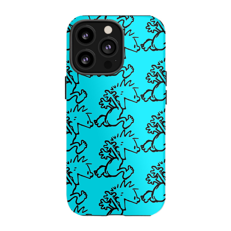 Calvin & Hobbes Comic Running Naked Iphone 13 Pro Case | Artistshot
