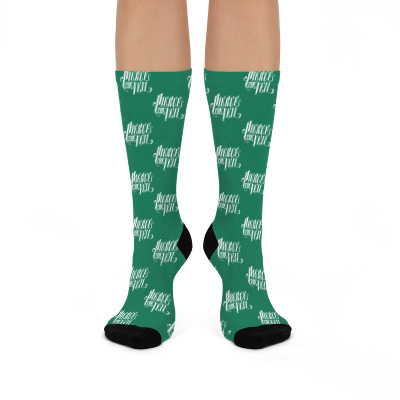 Pierce The Veil Crew Socks Designed By Mdk Art