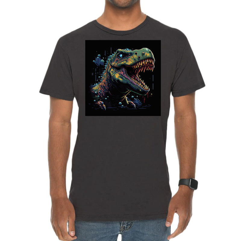 Angry Dinosaurs Vintage T-Shirt by Kailooma | Artistshot