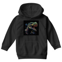 Angry Dinosaurs Youth Hoodie | Artistshot