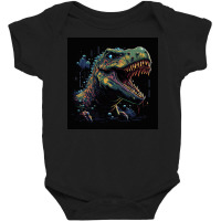 Angry Dinosaurs Baby Bodysuit | Artistshot