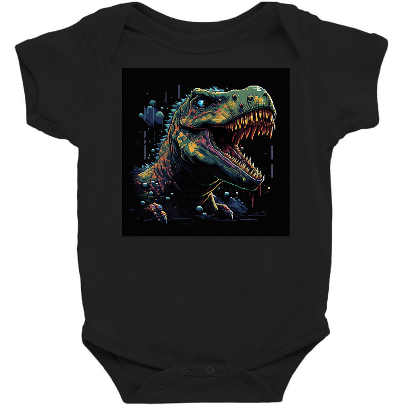 Angry Dinosaurs Baby Bodysuit by Kailooma | Artistshot