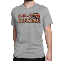 Football Grandma With Leopard Classic T-shirt | Artistshot