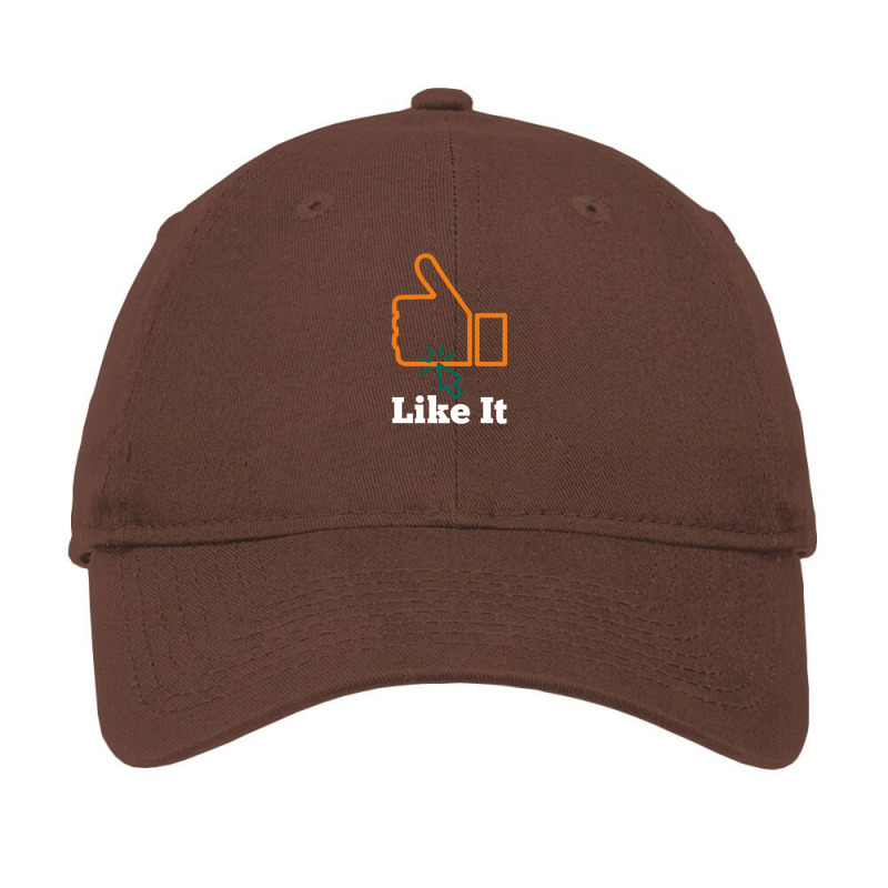 Like It For Social Media Influanser Adjustable Cap by Ravi._.Dattani | Artistshot