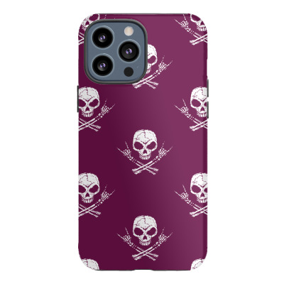 Rock Skull Iphone 13 Pro Max Case Designed By Andini