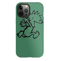 Calvin & Hobbes Comic Running Naked Iphone 12 Pro Max Case | Artistshot