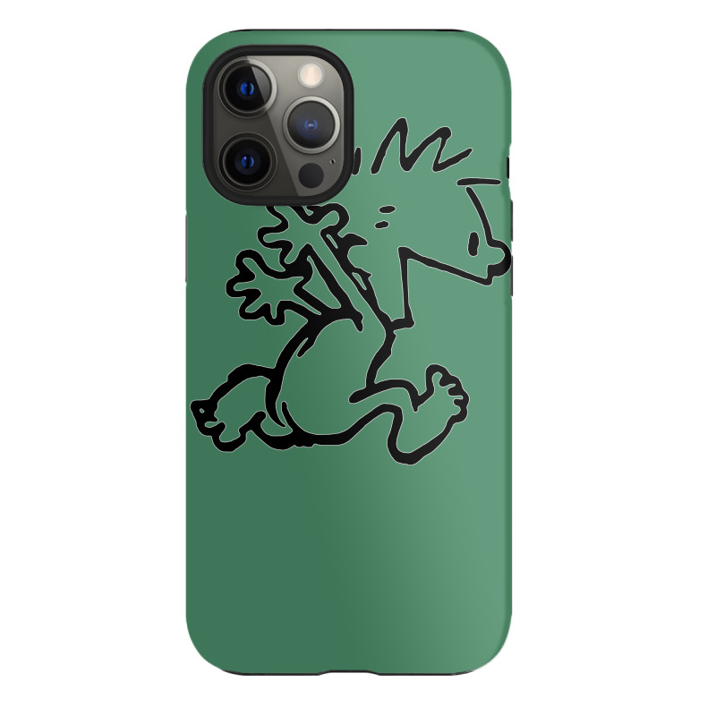 Calvin & Hobbes Comic Running Naked Iphone 12 Pro Max Case | Artistshot