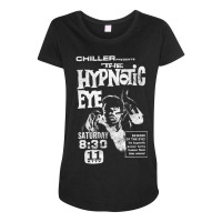 Hypnotic Eye Vintage 70s Horror Aesthetic Maternity Scoop Neck T-shirt | Artistshot