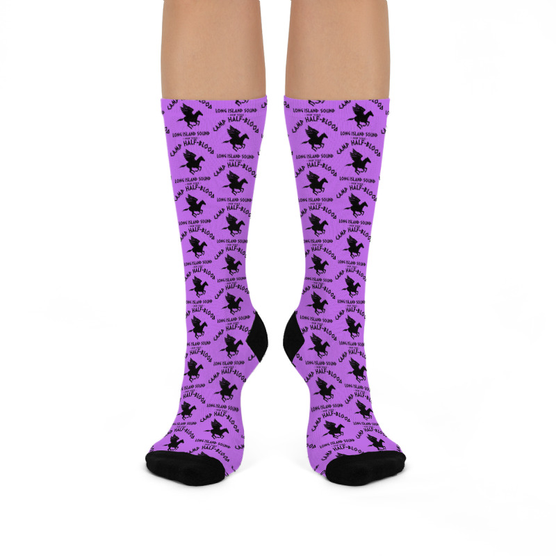 Camp Half Blood Crew Socks | Artistshot