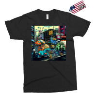 Cats Running In The City Exclusive T-shirt | Artistshot