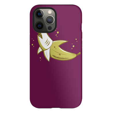 Banana Shark Iphone 12 Pro Max Case Designed By Mdk Art