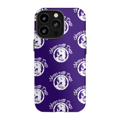Sleeps With Dogs Iphone 13 Pro Case Designed By Icang Waluyo