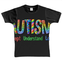 Autism Accept Understand Love Graphic Youth T-shirt | Artistshot