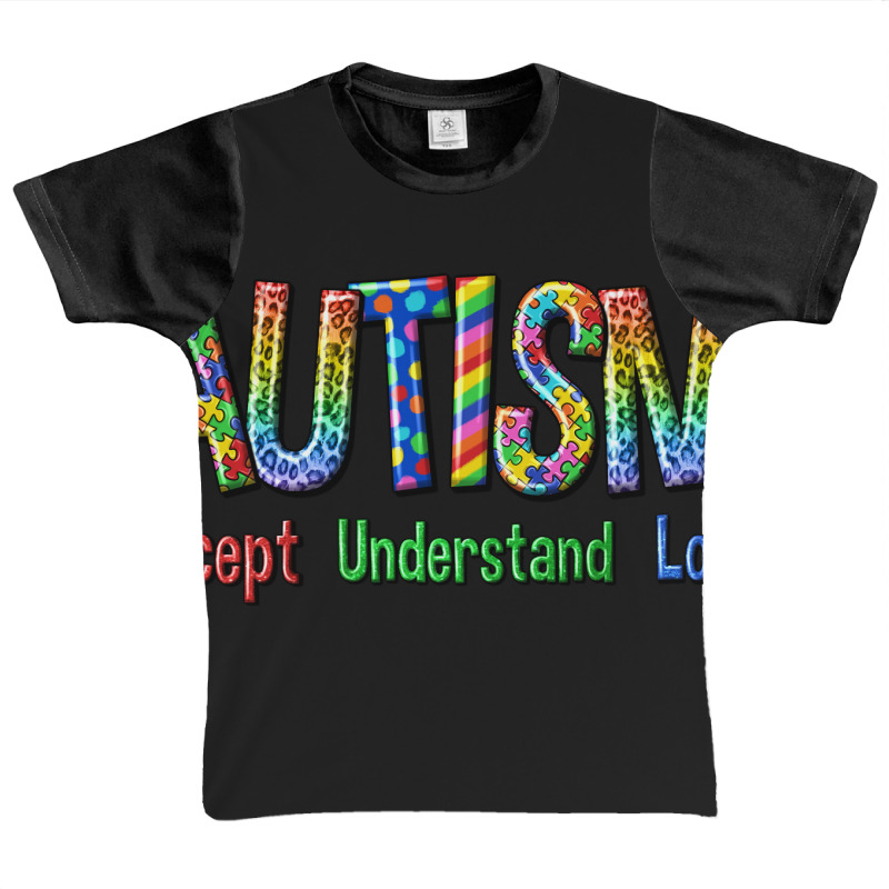 Autism Accept Understand Love Graphic Youth T-shirt by enoddigitalart@gmail.com | Artistshot