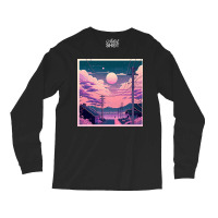 Aesthetic View On Sunset Sky Long Sleeve Shirts | Artistshot