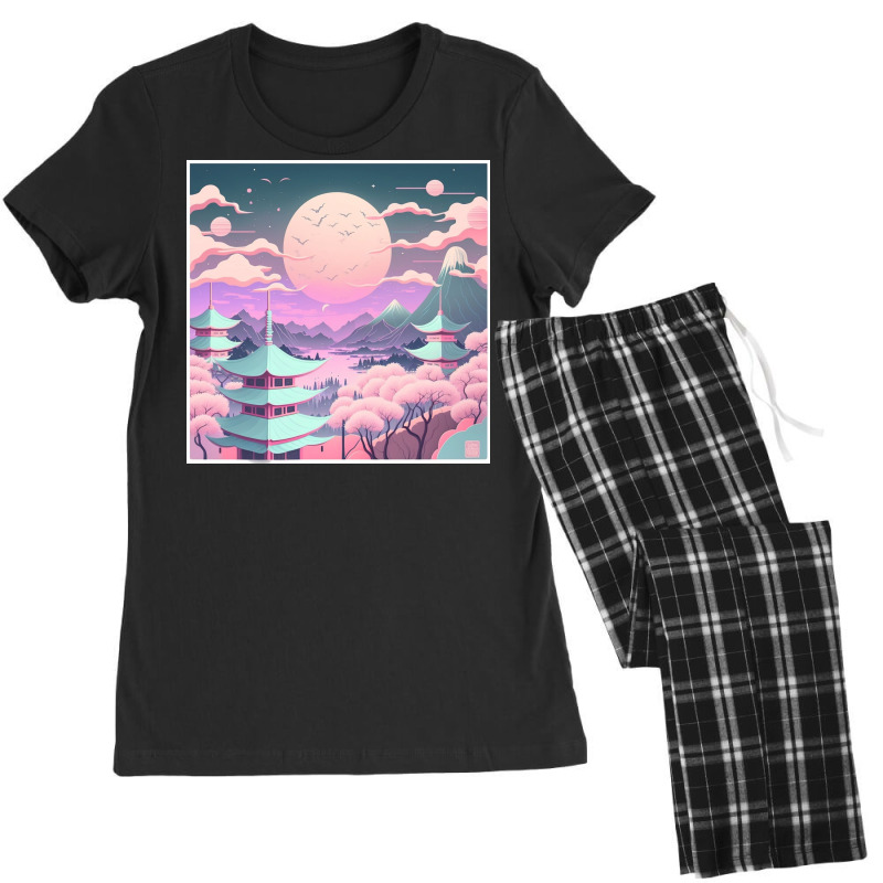 Landscape Such As A Starry Night Women's Pajamas Set by Haven Treasures | Artistshot