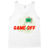 Game Off/game Over Illustration Tank Top | Artistshot