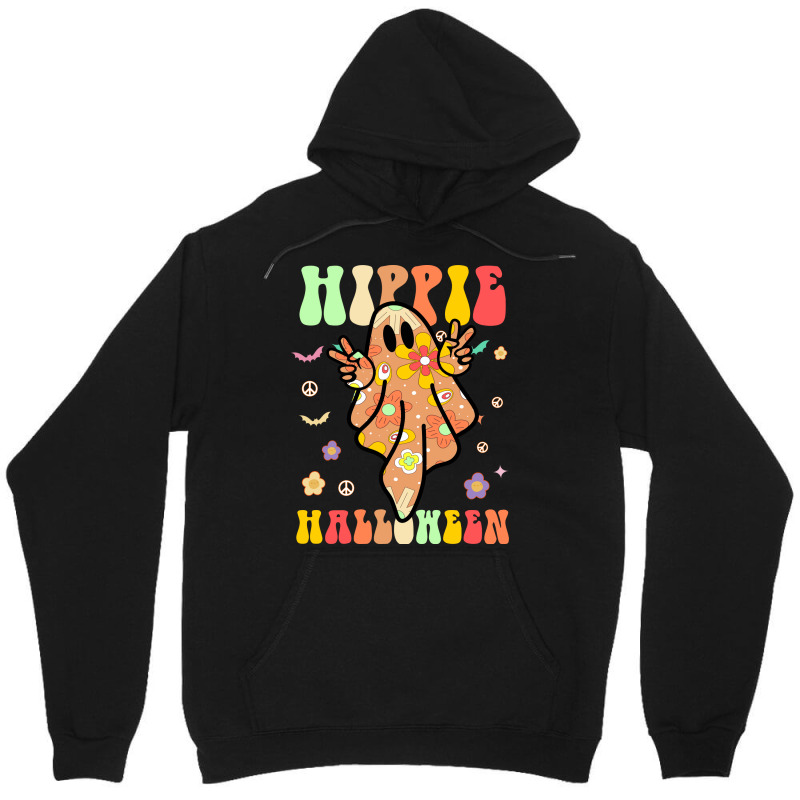 Hippie Halloween Shirt Retro Halloween Unisex Hoodie | Artistshot