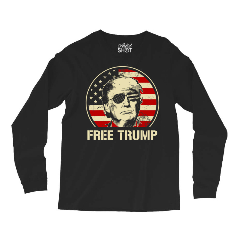 Free Donald Trump Trump 2024 To Save America Long Sleeve Shirts | Artistshot