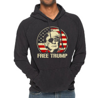 Free Donald Trump Trump 2024 To Save America Vintage Hoodie | Artistshot