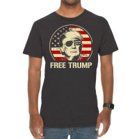 Free Donald Trump Trump 2024 To Save America Vintage T-shirt | Artistshot