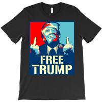 Free Trump Free Donald Trump Republican Supporter T-shirt | Artistshot