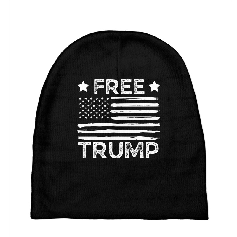 Free Trump Free Donald Trump Republican Support Baby Beanies | Artistshot