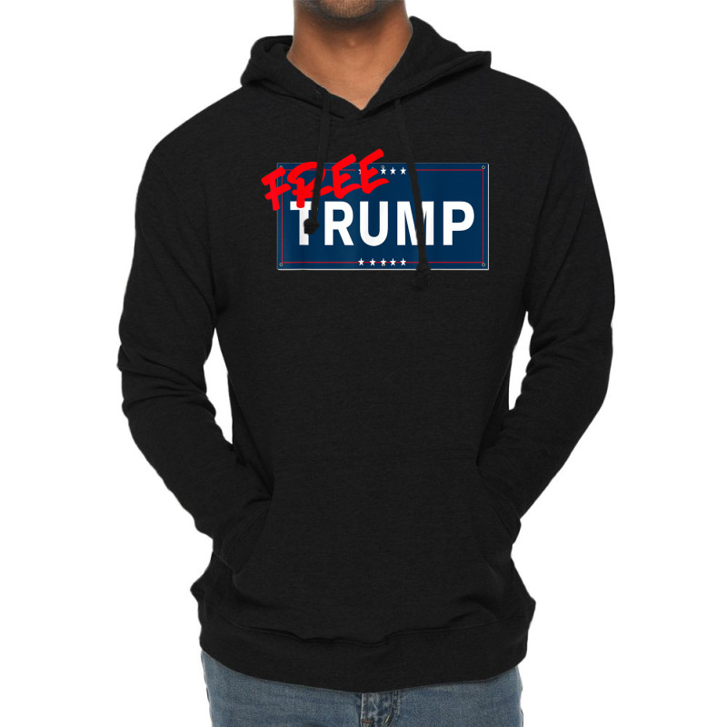 Free Trump Free Donald Trump Republican Support Lightweight Hoodie | Artistshot