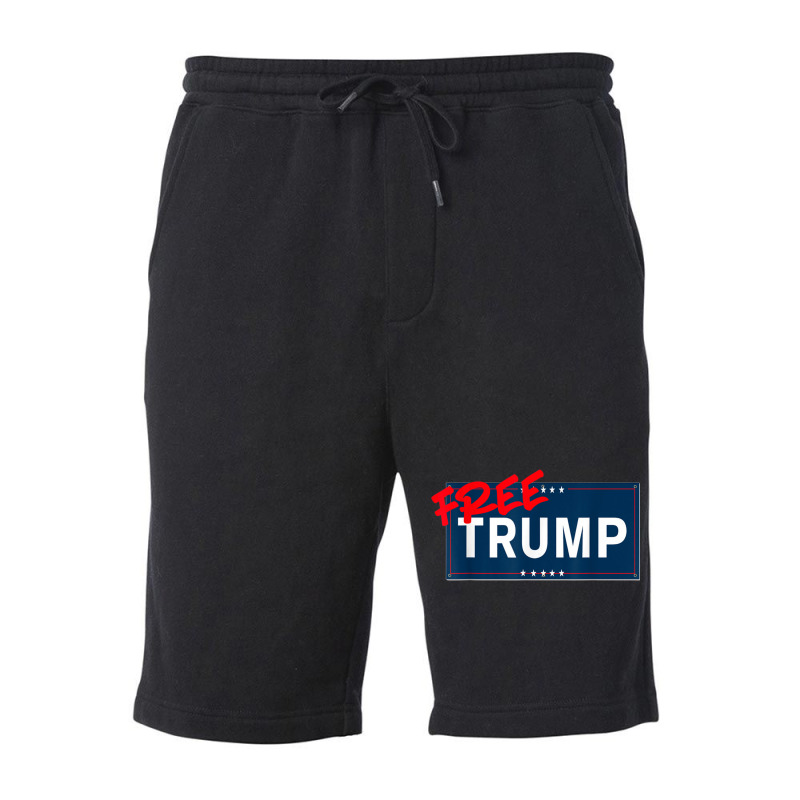 Free Trump Free Donald Trump Republican Support Fleece Short | Artistshot