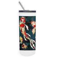 Metallic Koi Skinny Tumbler | Artistshot