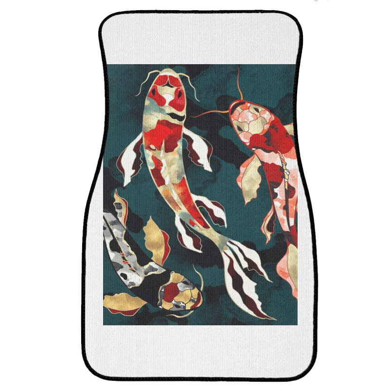 Metallic Koi Front Car Mat | Artistshot