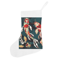 Metallic Koi Holiday Stocking | Artistshot