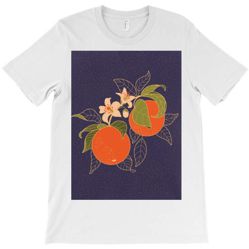 Orange Branch T-shirt | Artistshot