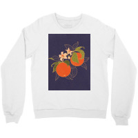 Orange Branch Crewneck Sweatshirt | Artistshot