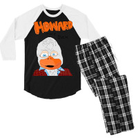 Howard The Duck Men's 3/4 Sleeve Pajama Set | Artistshot