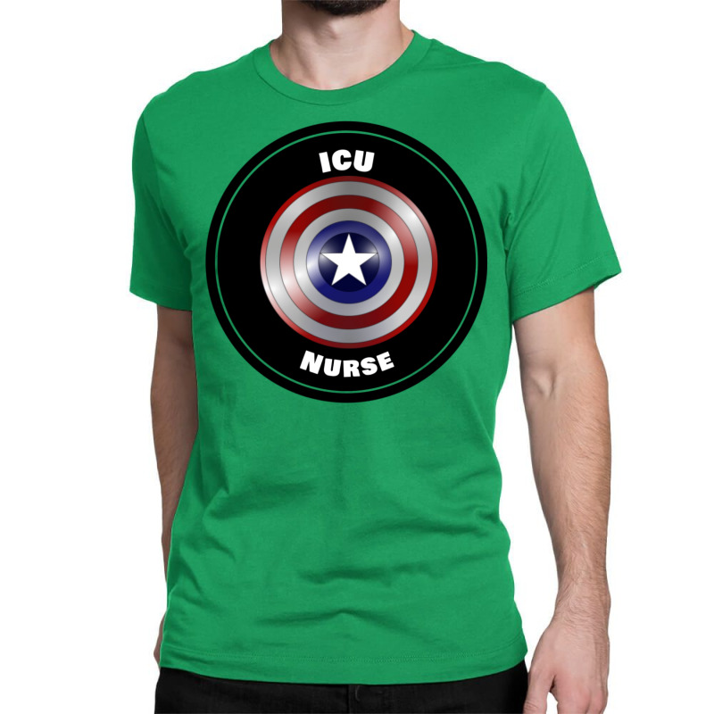 Icu Nurse Superhero Classic T-shirt | Artistshot