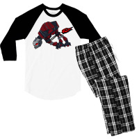 Like When They Were On The Snow Planet (no Text) Men's 3/4 Sleeve Pajama Set | Artistshot