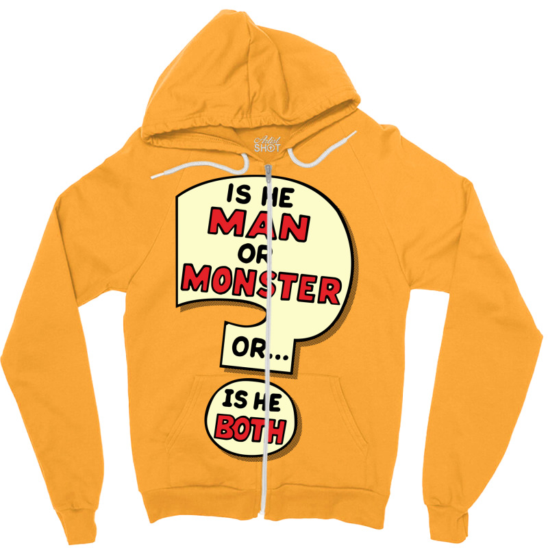 Or Is He Both Zipper Hoodie by libelsrandowl | Artistshot