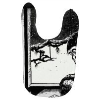 Black And White Gorilla Sitting Sleep Baby Bibs | Artistshot