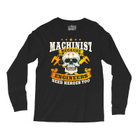 Funny Machinist Tools Cnc Machine Operator Machining Premium T Shirt Long Sleeve Shirts | Artistshot