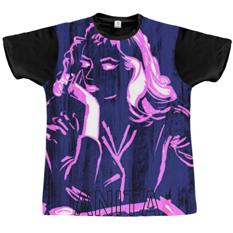 Anita Ekberg Graphic T-shirt by ROBERT BRIDGES | Artistshot