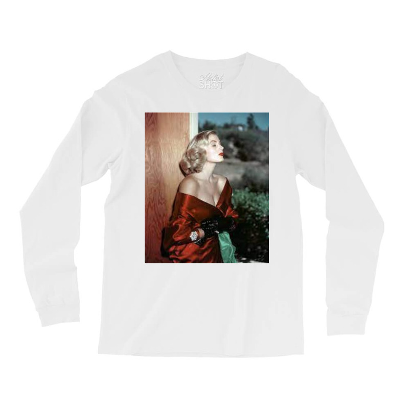 Anita Ekberg Long Sleeve Shirts by ROBERT BRIDGES | Artistshot