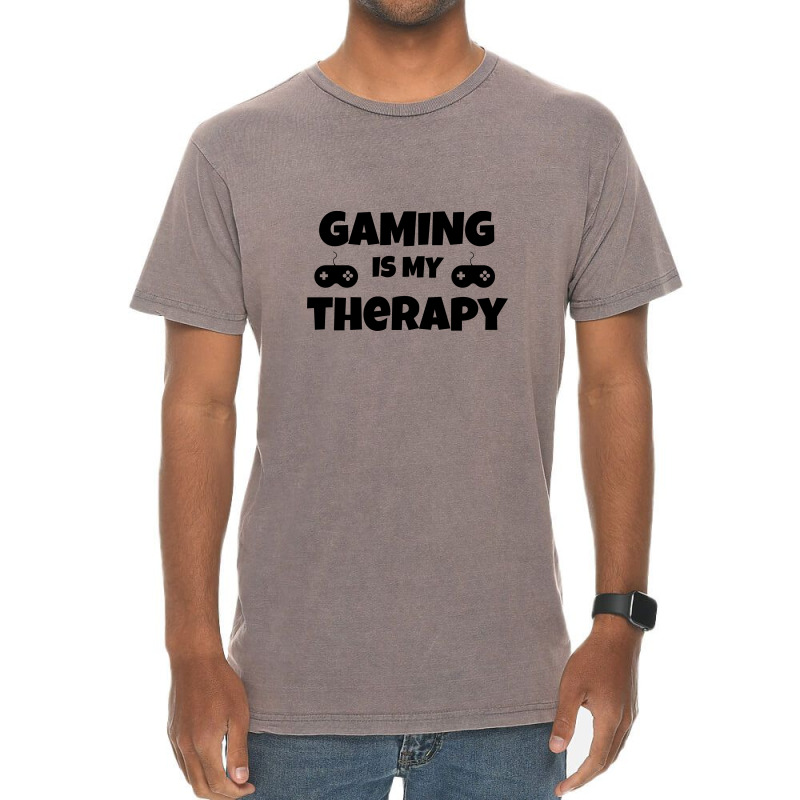 Gaming Therapy Vintage T-Shirt by ijjul | Artistshot