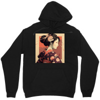 Japanese Women Looks At Camera Unisex Hoodie | Artistshot