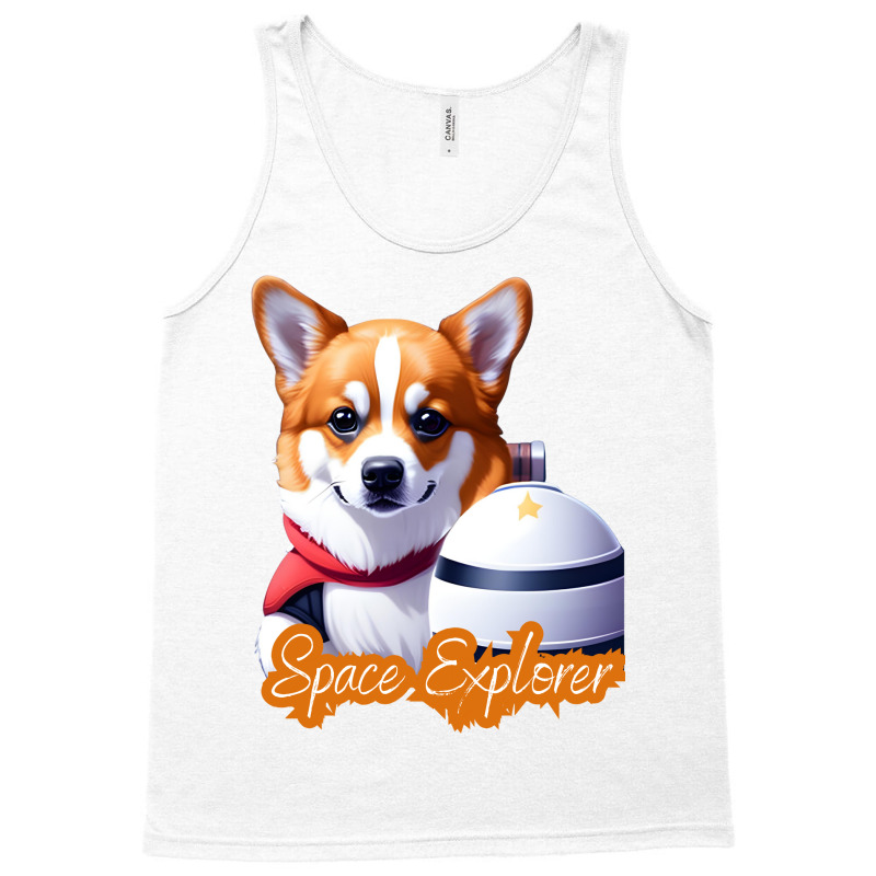 Corgi Astronaut Tank Top | Artistshot