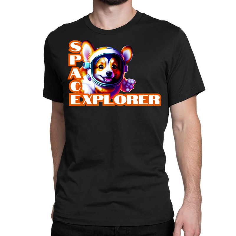 Corgi Astronaut Classic T-shirt | Artistshot