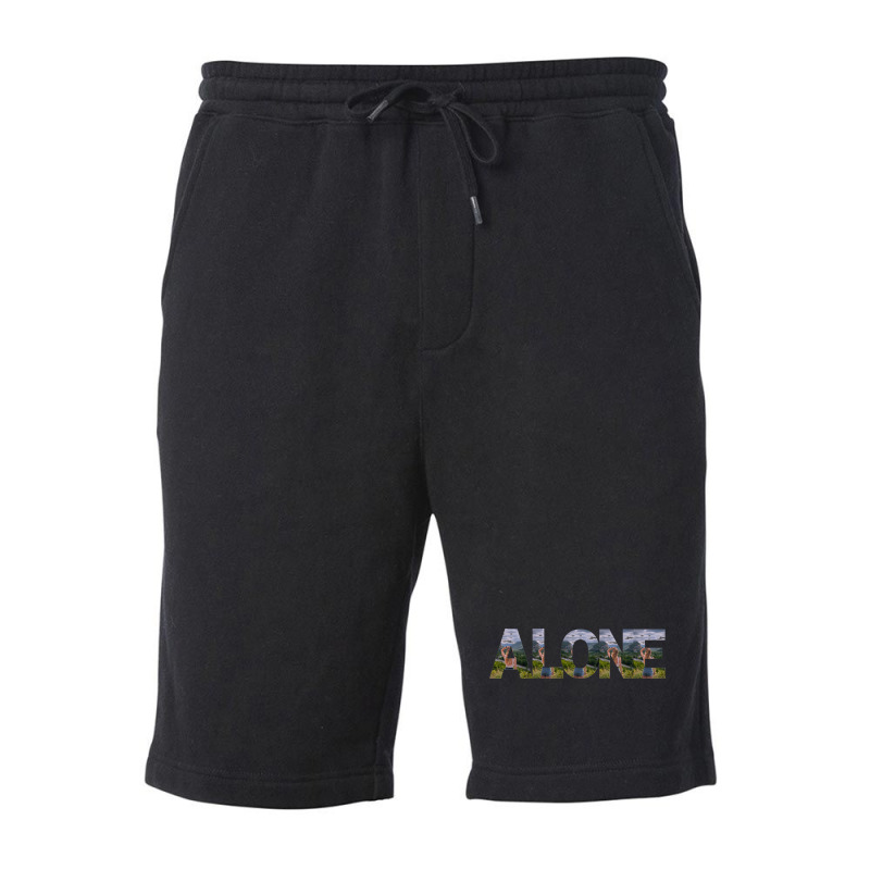 Alone Fleece Short by ellyas | Artistshot