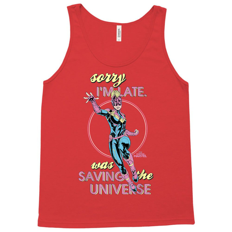 Sorry I Was Saving The Universe Tank Top by tpimpflocke5 | Artistshot