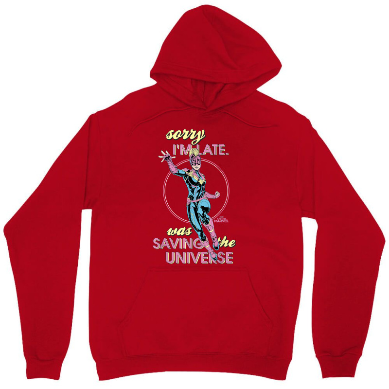 Sorry I Was Saving The Universe Unisex Hoodie by tpimpflocke5 | Artistshot